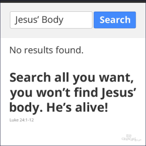 Jesus' Body